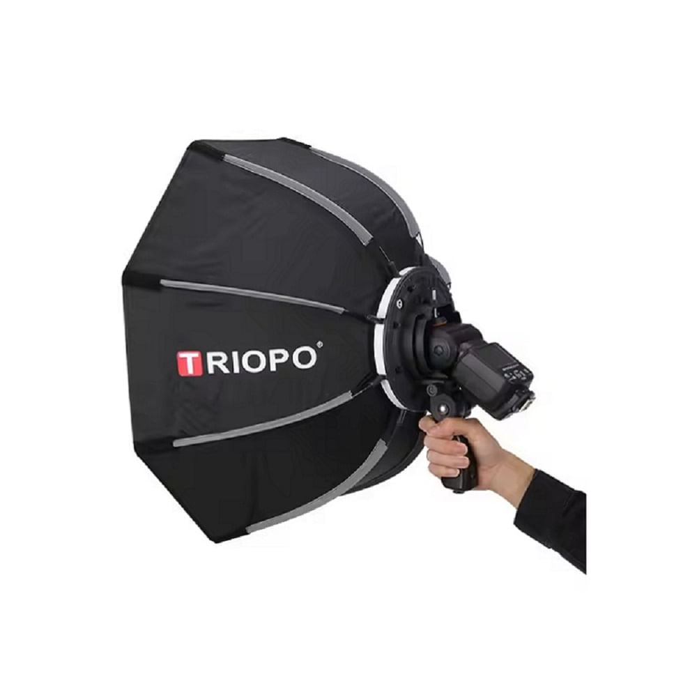Softbox Octagonal KS3-90 Armado rápido montura Speedlite Triopo