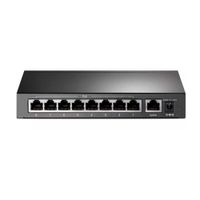 SWITCH DE ESCRITORIO TP-LINK TL-SF1009P 9 PUERTOS 100MBPS 8 PUERTOS POE+ 250M P/N: TL-SF1009P