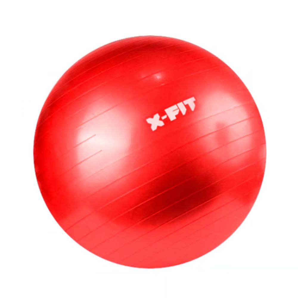 GYM BALL PARA YOGA Y PILATES 65cm ROJO