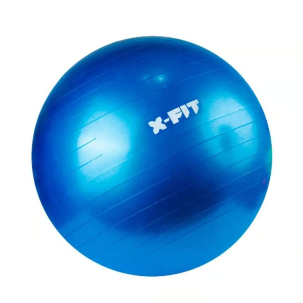 GYM BALL PARA YOGA Y PILATES 75cm AZUL