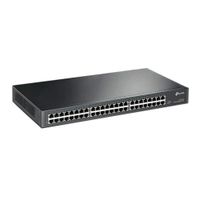 SWITCH TP-LINK TL-SG1048 48 PUERTOS GIGABIT 10/100/1000 MBPS NEGRO P/N: TLSG1048