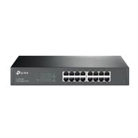 SWITCH TP-LINK TL-SG1016D 16 PUERTOS GIGABIMETALICO MONTAJE EN RACK PN TLSG1016D