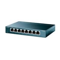 SWITCH TP-LINK TL-SG108 V9, 8 PUERTOS GIGABIT 10/100/1000MBPS, METALICO - P/N: TL-SG108