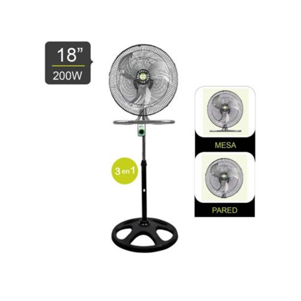 Ventilador Pedestal 3 en 1 de 18 "" 200W BK-8219VING