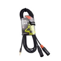 Cable 1 Plug Stereo 3.5mm a 2 Plug XLR 3 Metros CHLP320LU3