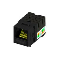 JACK RJ-45 DIXON CAT6A DE 23-26 AWG NEGRO - P/N: KJ38-C6A-US/BKN