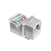 JACK RJ-45 DIXON CAT.5E CAL 22-26 AWG COLOR BLANCO P/N: KJ7-CE-US/WHN