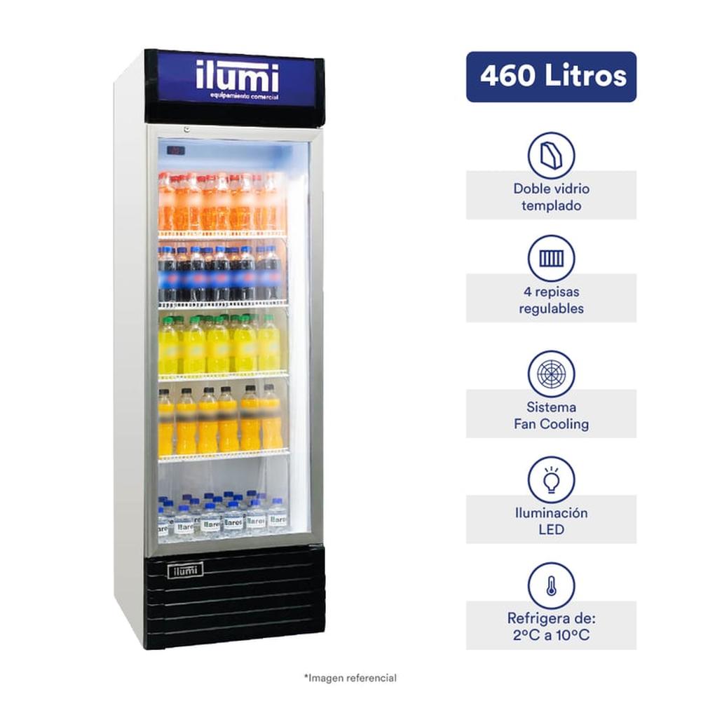 Visicooler Fan Cooling Ilumi de 460L.