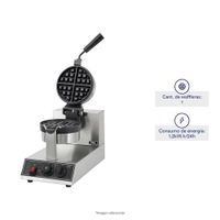 Wafflera Ilumi con Sistema Rotatorio