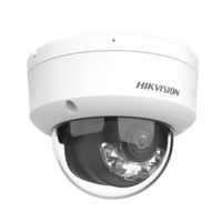 CAMARA HIKVISION DOMO 4MP LENTE 2.8MM IR30M SMART HYBRID LIGHT POE CON AUDIO P/N: DS-2CD1143G2-LIU