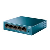 SWITCH TP-LINK LS105G, 5 PUERTOS GIGABIT 10/100/1000MBPS, 802.1P/DSCP QOS - P/N: TL-LS105G