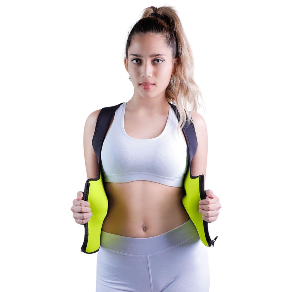 CHALECO CON CIERRE MUJER SMALL