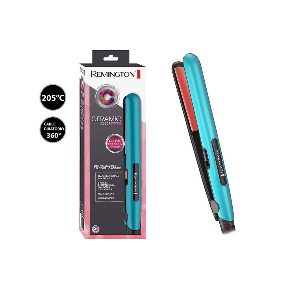 Plancha Alisador de Cabello Remington S1520 Ceramic Colors