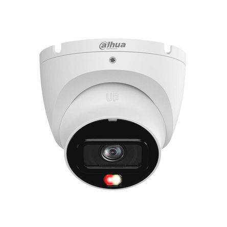 CAMARA DAHUA DOMO 8MP 4K 2.8MM ILUMINADOR DUAL MICROFONO IR 30M POE IP67 P/N: DH-IPC-HDW1839T-A-IL