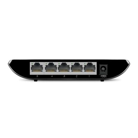 SWITCH TP-LINK TL-SG1005D 5 PUERTOS GIGABIT 10/100/1000MBPS NEGRO  P/N: TL-SG1005D