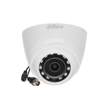 CAMARA DAHUA HAC-HDW1200R-S4 PLASTICA HDCVI 1080P 2MP IR20 IP67 BLANCO P/N: HAC-HDW1200R-S4