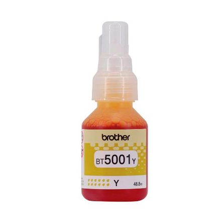 TINTA BROTHER BT-5001Y YELLOW PARA /T310/T510W/T520W/T710W/T810W/T910DW  P/N: BT5001Y