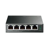 SWITCH TP-LINK TL-SG105PE V2, 5 PUERTOS GIGABIT 10/100/1000 (4 POE+), 65W - P/N: TL-SG105PE