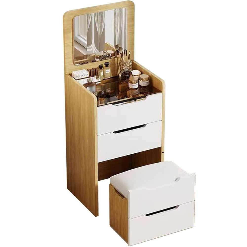 Tocador Moderno con banco 3 en 1 Ursula TU MESITA