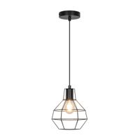 Lámpara Colgante Trendy Orange Luchi E27 Negro