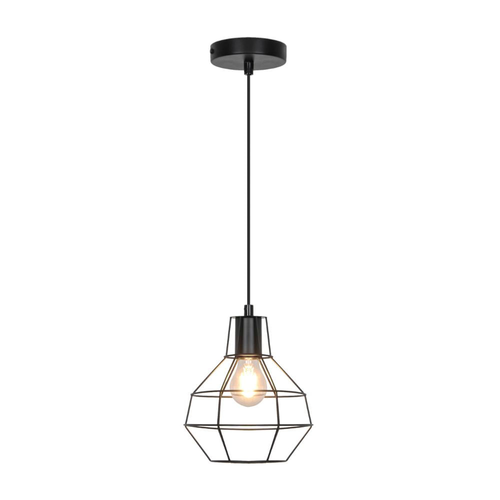 Lámpara Colgante Trendy Orange Luchi E27 Negro