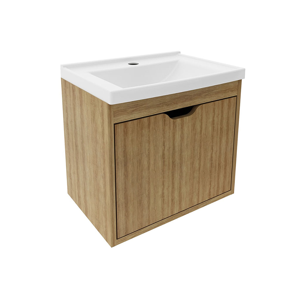 Mueble de baño con lavamanos 2020 Home Graz - Almendra
