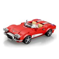 Bloques de construcción Auto de colección modelo Corvette C1 311 pzs