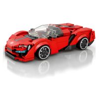Bloques de construcción Auto de carrera modelo Lykan 301 pzs