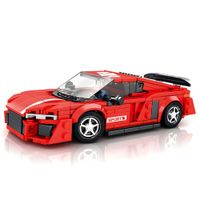Bloques de construcción Auto de carrera modelo Supercar 373 pzs