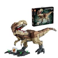 Bloques de construcción Dinosaurio T Rex Marrón 939 pzs