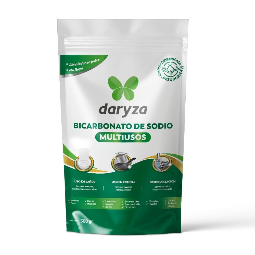 Bicarbonato de Sodio Daryza 500gr
