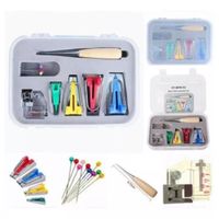 Kit Set Pie Prensatela para Fabricar Cinta Bies Janome Singer Brother