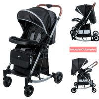COCHE MECEDOR PARA BEBE RECLINABLE BLACK BABY