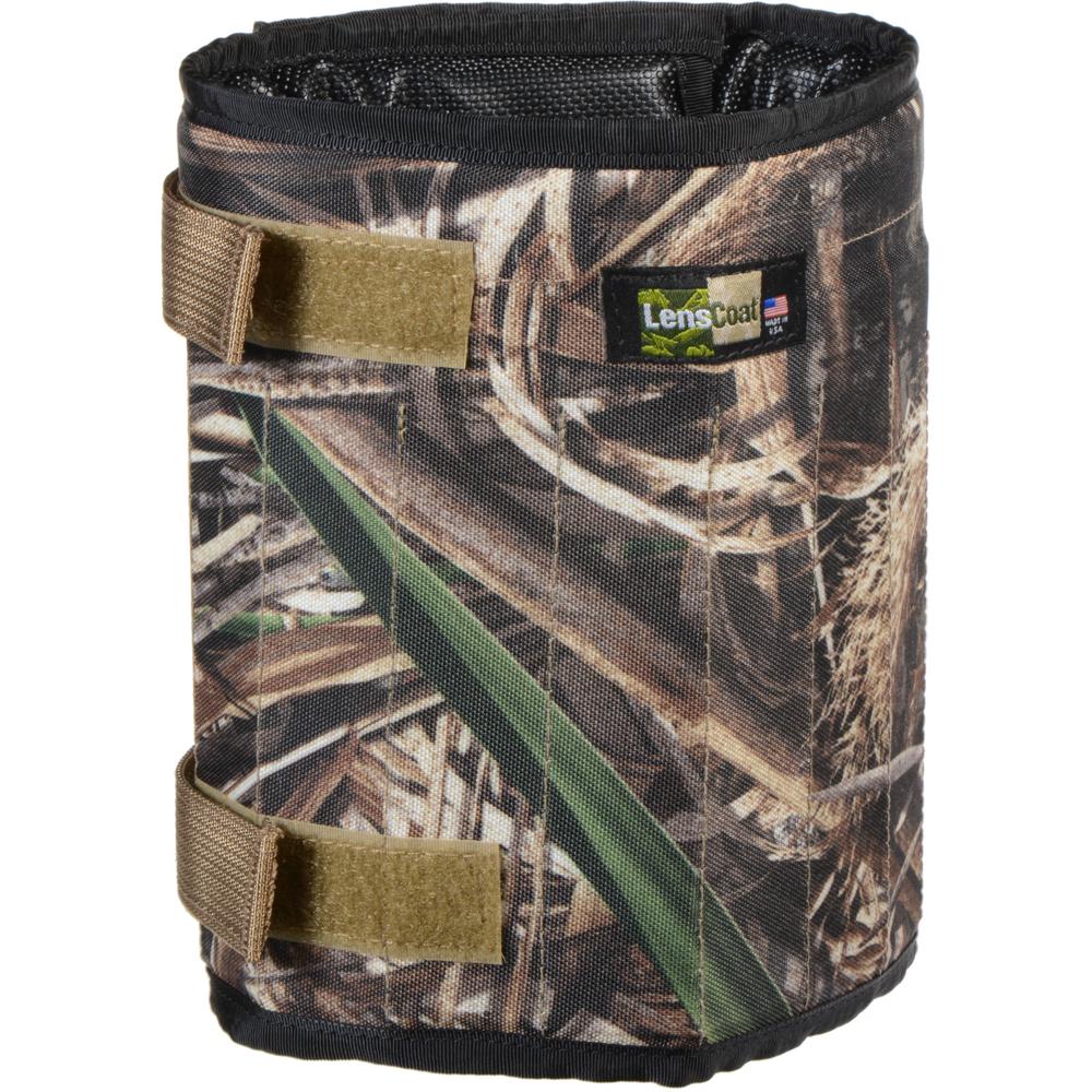 LensCoat TravelHood (Grande, Realtree MAX-5) - Diseño Acanalado Plegable, Resistente al Agua, Previe