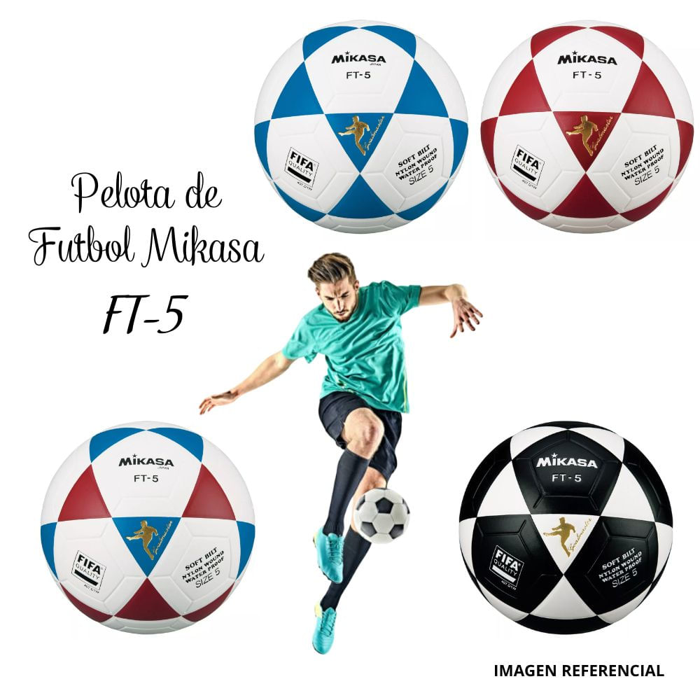 Balón de Fútbol Mikasa Ft-5 - BL