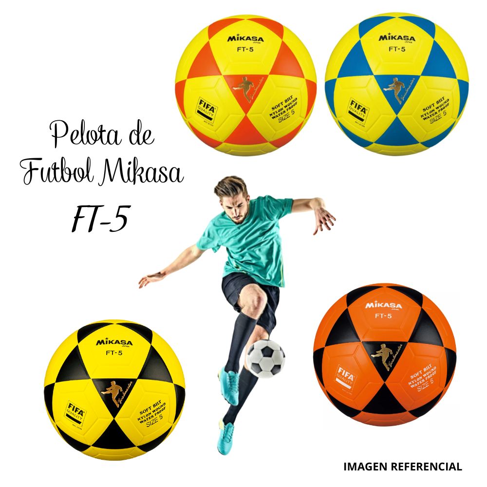 Balón de Fútbol Mikasa Ft-5 - AM