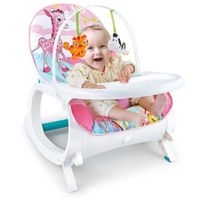Silla Mecedora Rosada Crece Conmigo 20 Kg