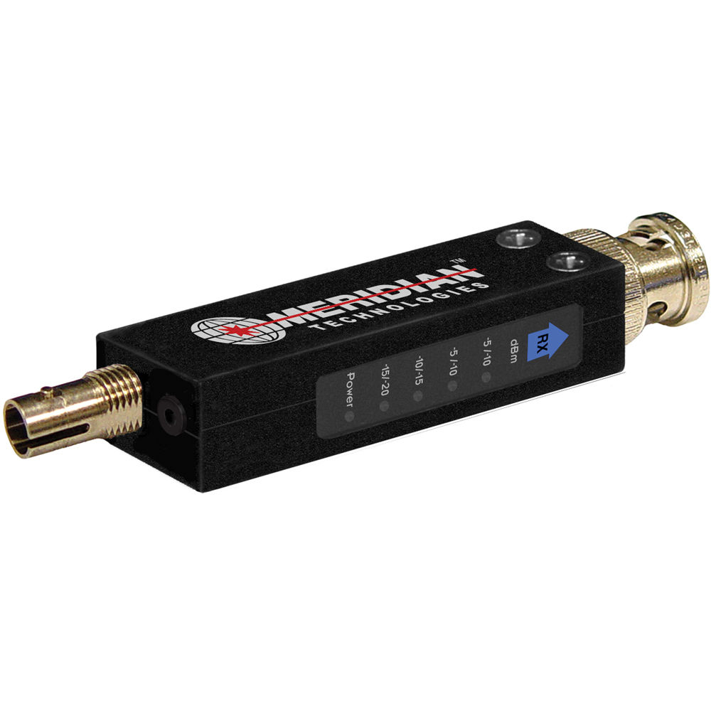Sistema de Transmisión de Fibra Meridian Technologies MR-HD-1 (Receptor) - Multimodo, Un Canal SD/HD