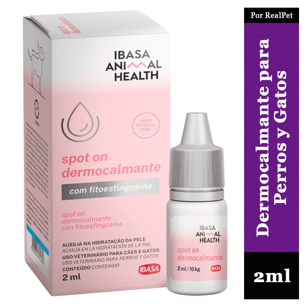 Spot On Dermocalmante Ibasa Perros y Gatos 2ml