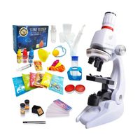 Microscopio Educativo Y Laboratorio De Experimentos Para Niños