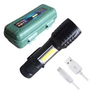 Linterna Tactica USB Recargable Portatil