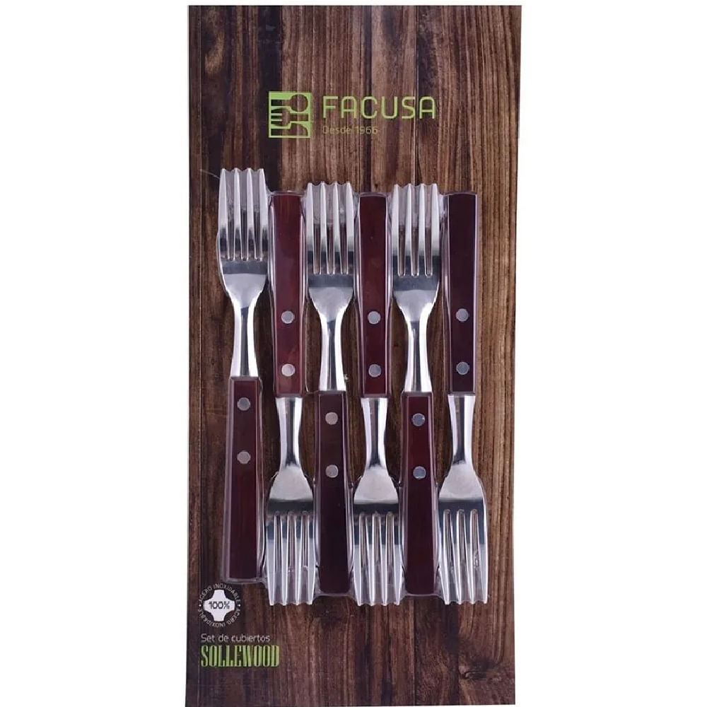 Blister Cub X06 Tenedor de Mesa MM Sollewood - Facusa 10286360