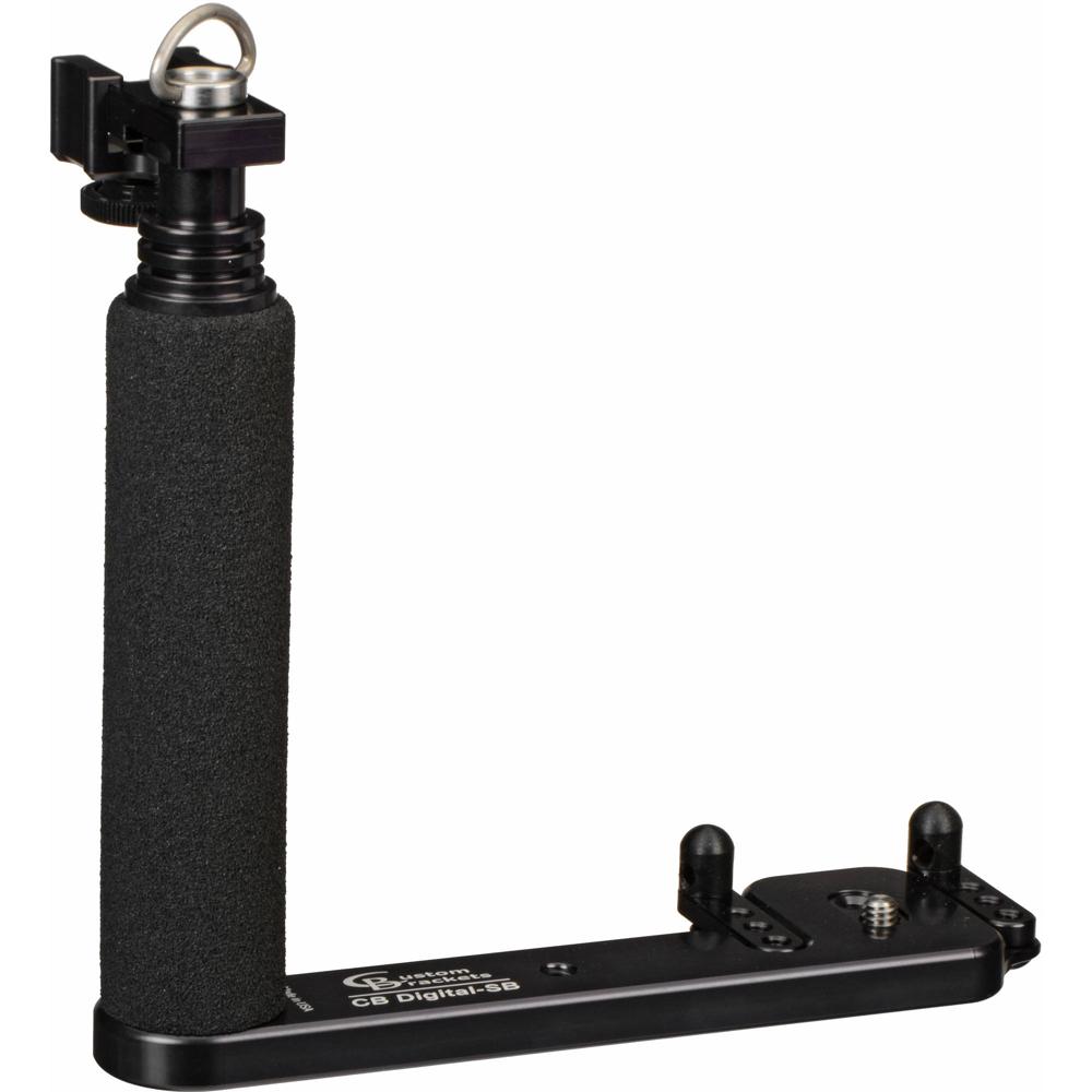 Soporte de Flash Digital CB Custom Brackets - Montaje de Zapata Fría, Construcción de Aluminio Anodi
