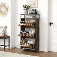 Zapatera Industrial Nox Caramelo Coricha Home