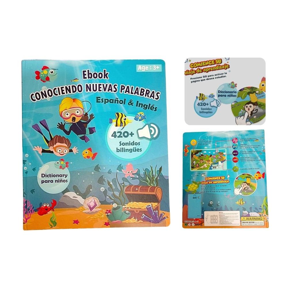 Libro Audible Conociendo Nuevas Palabras Español Inglés
