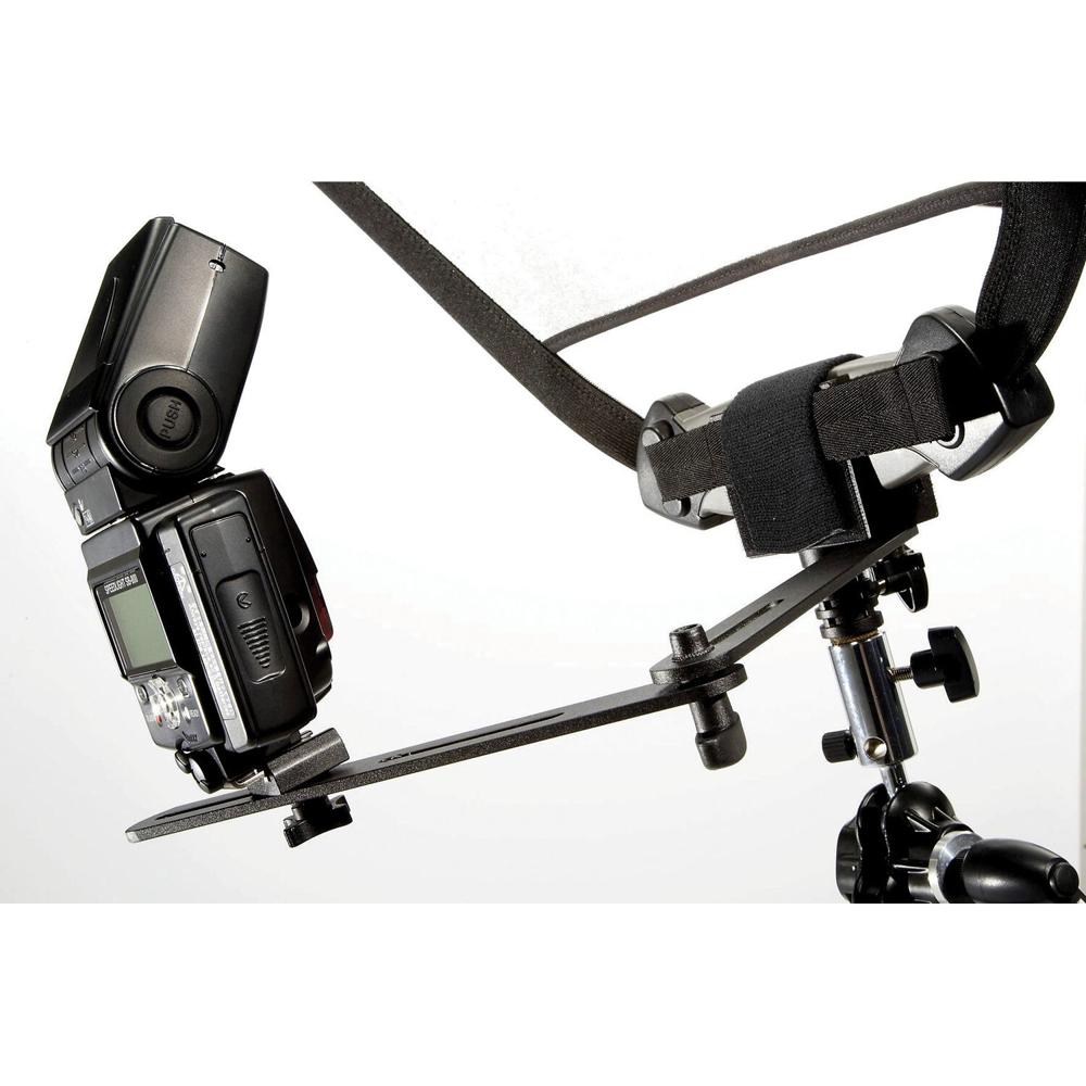 Soporte Manfrotto Trigrip con Soporte para Flash - Sostiene Flash en Cámara y Trigrip