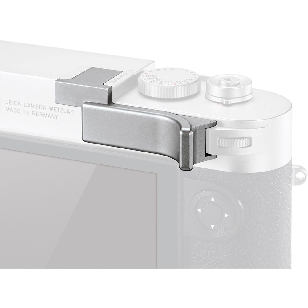 Soporte para Pulgar Leica M10 (Plata) - Mejora la Ergonomía y Agarre Seguro