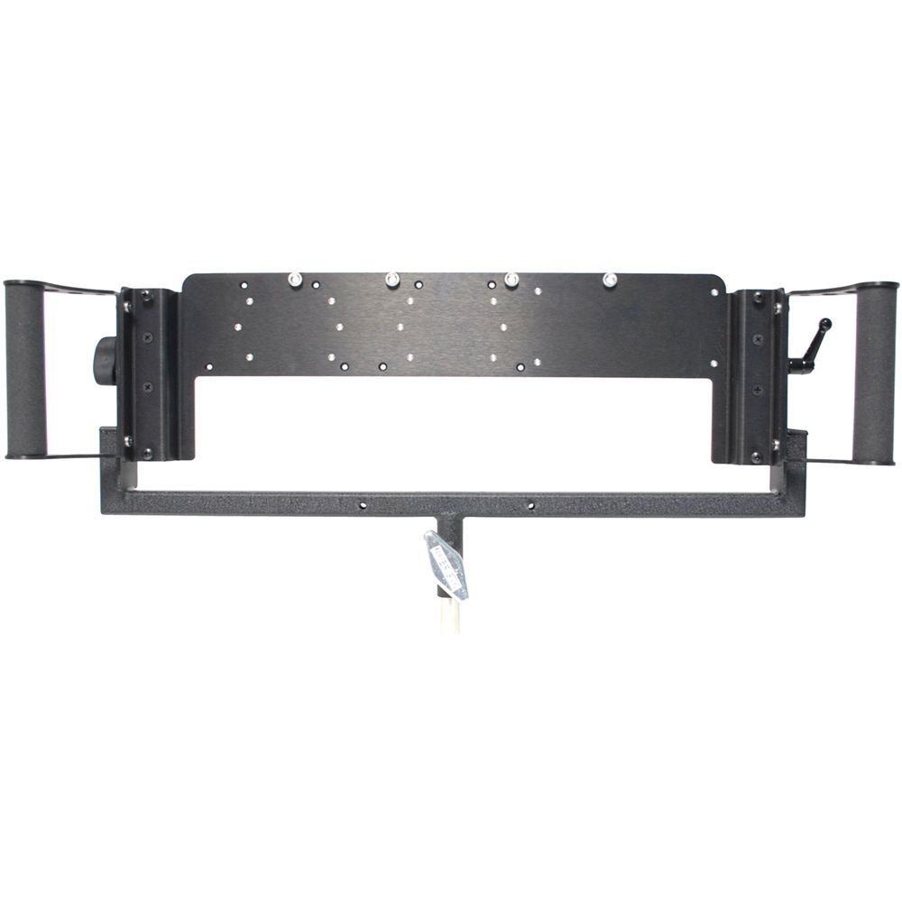 Soporte Doble para Monitor Nebtek con Adaptador de Montaje Dorado de 2.1mm
