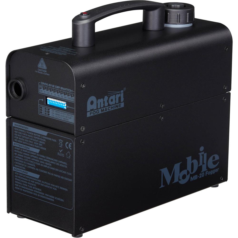 Máquina de Niebla Móvil Antari - 600W, Alimentación por Batería, Portátil, Ideal para Fotografía, Ci