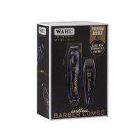 WAHL Professional Cordless Barber Combo Includes Magic Clip Clipper - Detailer Trimmer